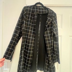 Women’s Amanda & Chelsea check blazer coat